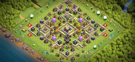 Farming Base TH11 with Link, Anti 2 Stars - Clash of Clans - Town Hall ...