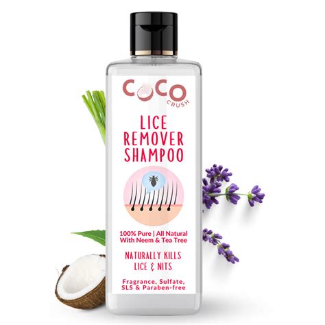 Coco Crush Ayurvedic Anti Lice Shampoo, Paraben & Sulphate Free ...
