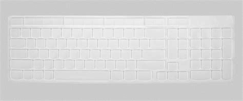 Silicone Keyboard Skin Cover for Lenovo 510 Wireless Keyboard GX30N817 ...
