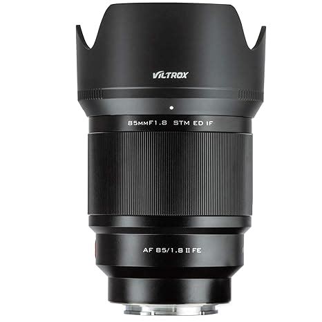 VILTROX 85Mm F/1.8 F1.8 Mark Ii STM Full-Frame 85Mm F1.8 Ii for Af Auto ...