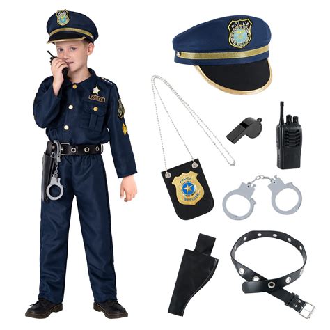 Joyin toy spooktacular creations deluxe police officer costume and role ...
