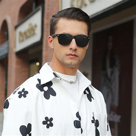 Buy grey jack Square Sunglasses Polarized Lens, Classic and Retro Style ...