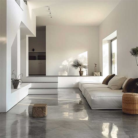 8+ Sleek Basement Flooring Ideas with Polished Concrete • 333k ...
