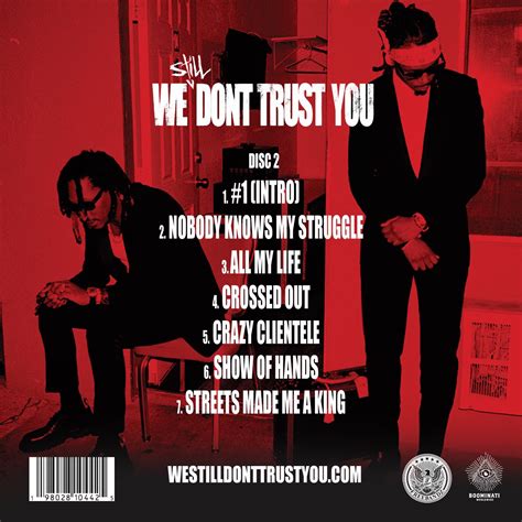 Future & Metro Boomin - We Still Don't Trust You Disc 2 (Reissue ...