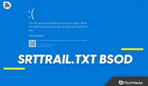 10 Möglichkeiten, den Srttrail.txt-BSOD-Fehler in Windows 11 zu beheben ...
