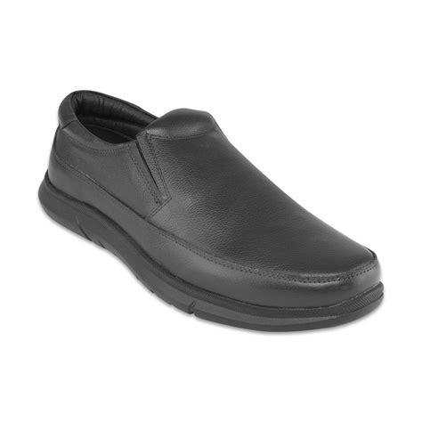 Ezok Men Black Casual Leather Shoes For Men – Ezok Shoes
