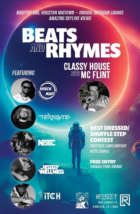 Beats & Rhymes at RESET, RESET HTX, Houston, 28 February 2024 ...