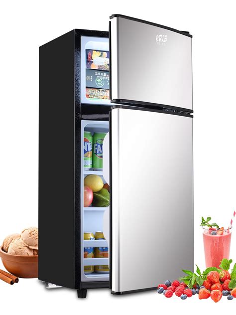 Buy KRIB BLING 3.5Cu.Ft Compact Refrigerator Mini Fridge with Freezer ...