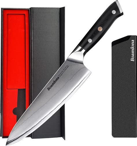 Buy Japanese Chef Knife 8-inch Pro Kitchen Chef's Knives 9 Layers ...
