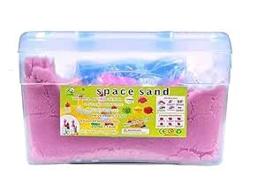 Foliam Kinetic Moldable Beach Magic Play Sand Clay Dough Bucket with ...