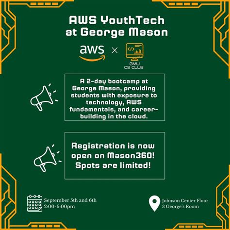 GMU Computer Science Club on LinkedIn: We're excited to announce that ...