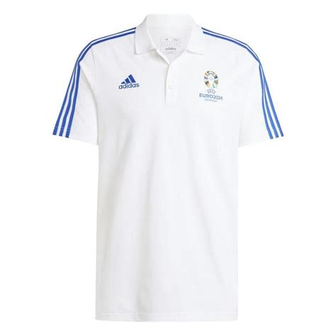 adidas | UEFA EURO24™ Official Emblem Polo Shirt Mens | Licensed Polos ...