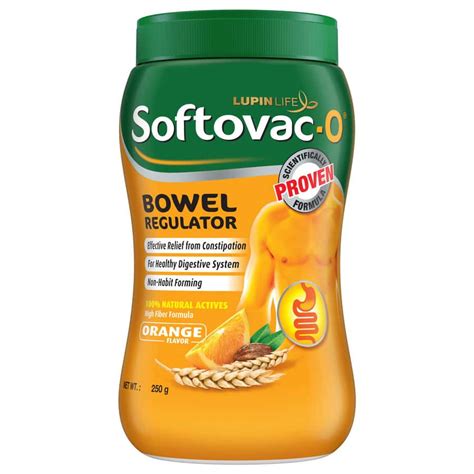 Buy SOFTOVAC SF CONSTIPATION POWDER BOTTLE OF 250 G Online & Get Upto ...
