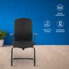 Nilkamal Optima Visitor Chair (Black)