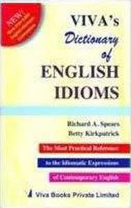 Viva'S Dictionary of English Idioms: Buy Viva'S Dictionary of English ...