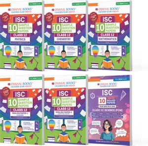Oswaal ISC Class 12, 10 Sample Question Papers + 10 Previous Years ...