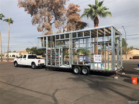 Tiny House for Sale - ThinHaus Model A2410 Half Built Test