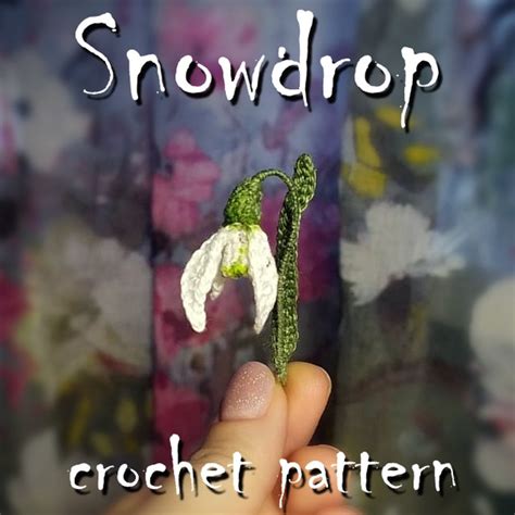 Image result for Snowdrop Crochet Pattern