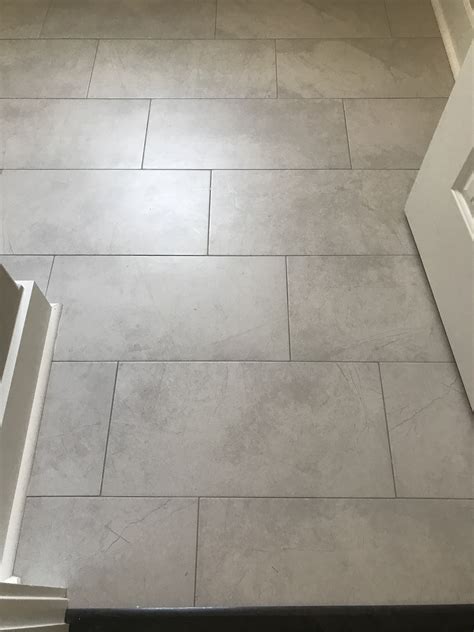 White Tile Floor for a Clean and Modern Look