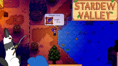The Midnight Carp - Stardew Valley #34 - YouTube