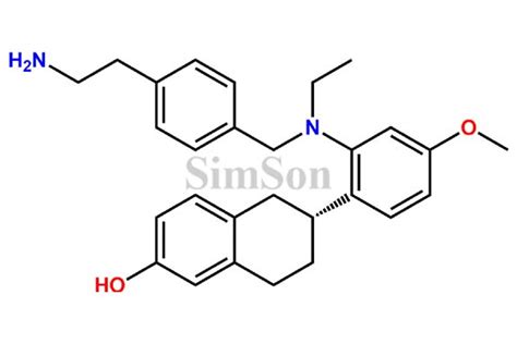 Elacestrant Desethyl Impurity | CAS No- 722535-31-1 | Simson Pharma Limited