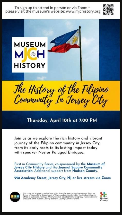 The History of the Filipino Community in Jersey City, Museum of Jersey ...