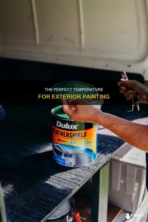 The Perfect Temperature For Exterior Painting | CyPaint