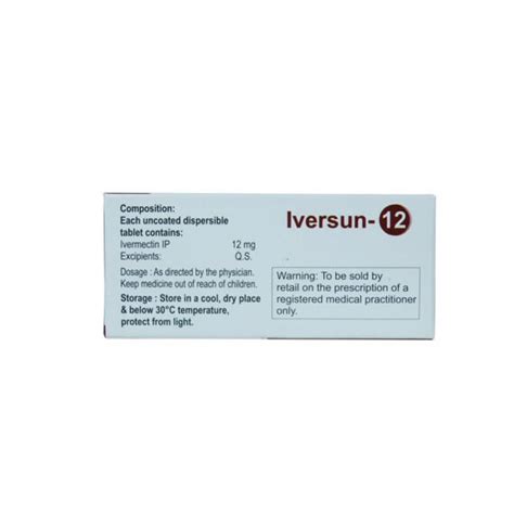 Iversun 12 | Iversun 12mg Exporter in India | Jindal Medical Store