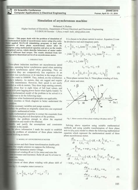 Image result for Simulation Machine Asynchrone