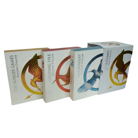 "The Hunger Games" by Suzanne Collins, White Cover, Luxury Edition Box ...