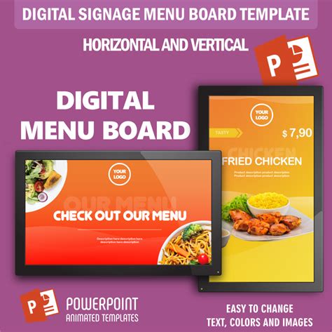 Image result for PowerPoint Digital Signage Templates