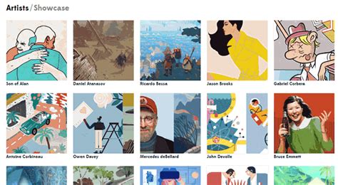 推荐16个优质的插画、手绘类网站 - 知乎