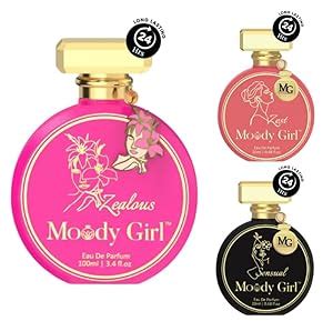 Buy Moody Girl Eau De Parfum, Combo Pack Affordable Long Lasting ...
