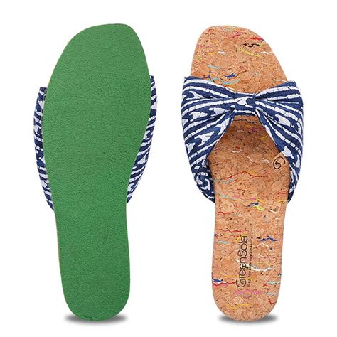 Indigo Wave Womens Sandal Flip Flop– GreenSole