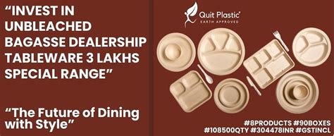 Eco-Friendly Bagasse Food Packaging Disposables Wholesale Dealership ...