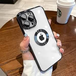 Unique View Electroplating Clear Transparent Soft TPU Phone Case ...