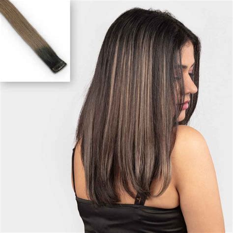 Highlights Hair | Buy Single Clip In Colored Hair Extensions | Gemeria Hair