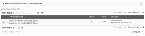 Help:Forum - FeministWiki