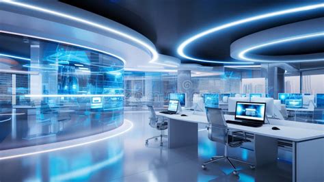 High-Tech Office Background 的图像结果