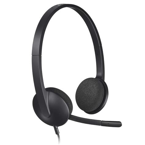 Amazon.in: Buy Logitech H340 Stereo Wired Over Ear Headphones With Mic ...