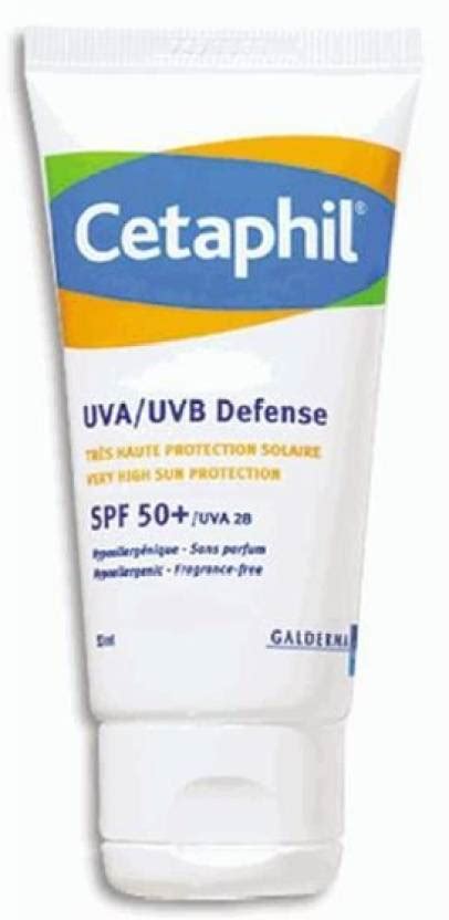 Cetaphil Uva/Uvb Defense - SPF 50+ PA++ - Price in India, Buy Cetaphil ...