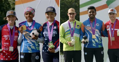 World Archery Youth C’ships: Priyansh, Aditi Swami win individual ...