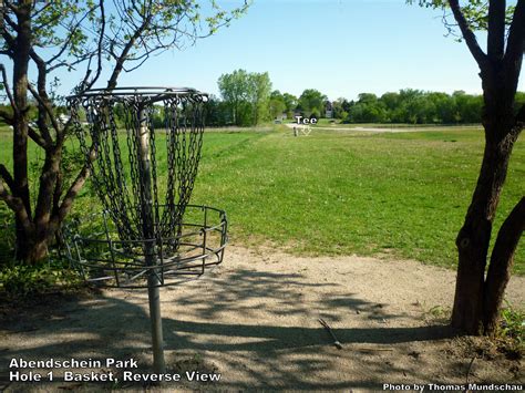 Hole 1 • Abendschein Park (Oak Creek, WI) | Disc Golf Courses | Disc ...