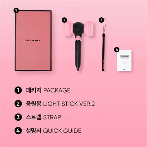 BLACKPINK Official Lightstick Version 2 + Photocard India | Ubuy