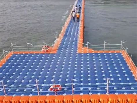 Let's Float above the waves! Tourism Department's floating bridge ...