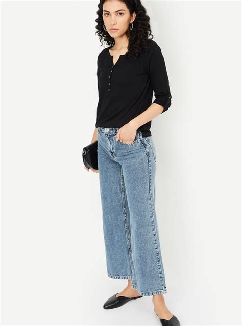 Buy Women Solid Knitted Top Online at just Rs. 499.0 - 1000014417110 ...