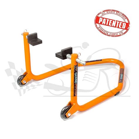 Grand Pitstop Universal Standard Rear Paddock Stand for Motorcycle with ...