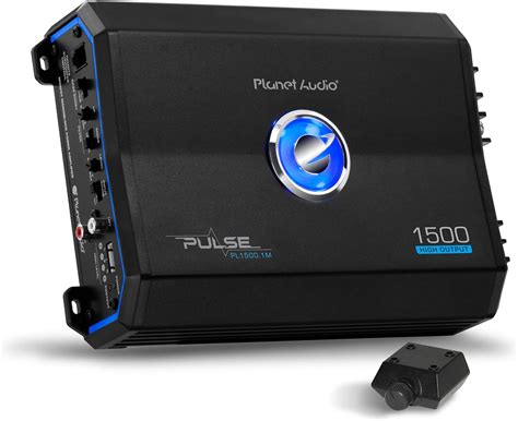 Amazon.com: Planet Audio PL1500.1M Monoblock Car Amplifier - 1500 Watts ...