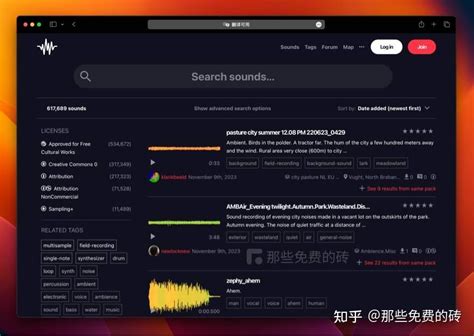 Freesound Tutorial 的图像结果