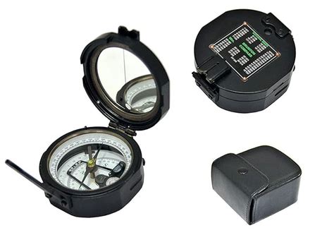 Buy Brass Geological Brunton Compass Transit Survey Compass, for Survey ...